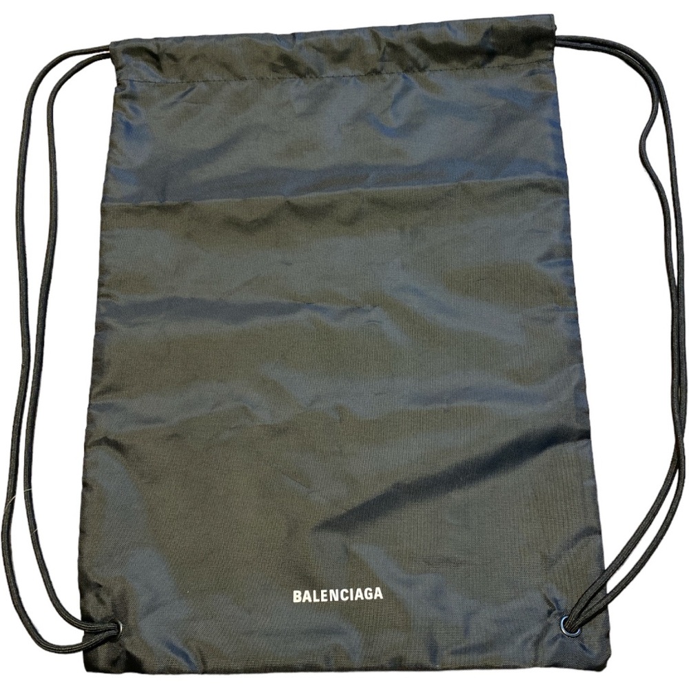BALENCIAGA Black Polyester Backpack